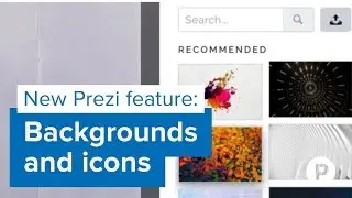 Prezi Icons feature