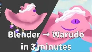 Blender → Warudo ✦ NO UNITY ✦ UNDER 3 mins