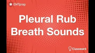 Pleural Rub Breath Sounds Animation - EMTprep.com