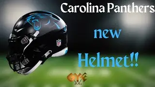 Do you like these new Carolina Panthers helmets?