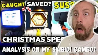 ELITE CLOCKMAN ANALYSIS on my CAMEO in SKIBIDI TOILET MULTIVERSE CHRISTMAS SPECIAL!