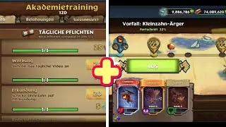 Täglich Aufgaben wo seid hier ? + Event in Aufstieg von Berk 