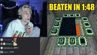 xQc реагирует на Minecraft Set Seed FWR