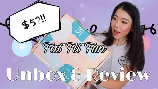 Fat Fit Fun Box for Only $5?!!! Fat Fit Fun Subscription Box Unboxing & Review