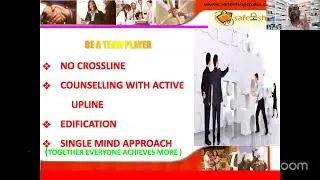 Friday 8 Steps Training Session by Dynamic Diamond Leader of Safeshop Mr. Manendra Malik ji #mlm