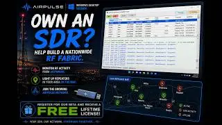Own an SDR? Help Build the Greyline Live RF Intelligence Fabric | AirPulse Desktop Beta