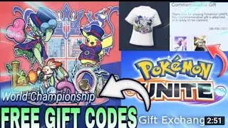 Pokemon Unite Free Gift Exchange Codes Hack 😱😍 today