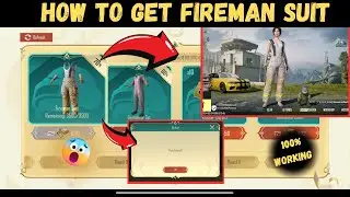 How To Get Fireman Suit In Pubg | FIREMAN SUIT TRICK😱| 100% Working Trick