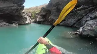 Kayaking the Roaring Meg, Kawarau River NZ