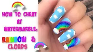 How To Cheat At Water Marble: Rainbows & Clouds