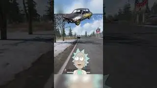 Rick's Car Betrays Him #pubgfunny #pubg #rickandmorty #rickandmortyfunny #gaming #danharmon