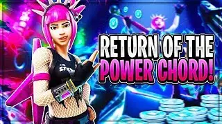 Trying out the NEW Power Chord Skin !- Solo  Fortnite Victory Royale !