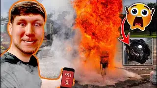 We Tried Deep Frying a Turkey!? (Gone Chill)