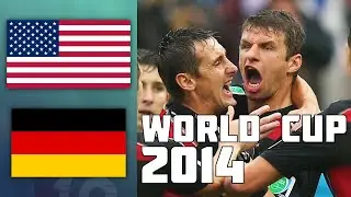 USA 0 - 1 Germany | World Cup 2014 | Highlights