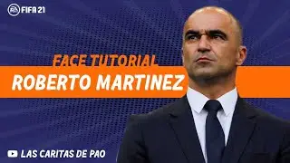 Roberto Mart&iacute;nez FACE FIFA 21 lookalike CAREER MODE | Pro Clubs | Clubes Pro