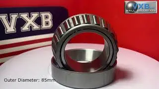 50mm Bore Tapered Roller Bearing 33110 One CONE and One CUP 50x85x20mm Size: 50mm x 85mm x 20mm