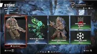 Gears 5 Current Item Shop - Christmas Eve, 2019