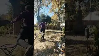 Disc Golf Putting Game - Clean Them Up!