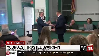 19-year-old sworn in as Columbia Township Trustee