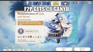Lazy F2P Gets C6 Ganyu with 395 Fates in Lazy Fashion
