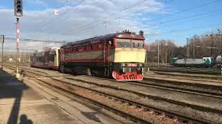 749.248-1 se &scaron;t&aacute;dlerem ČD do Zvolena | K&uacute;ty 18.1.2023