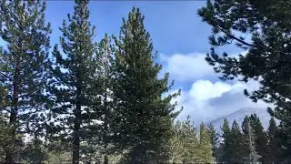 Sporadic Storm at Mammoth Mountain (Time-Lapse)