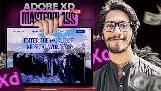 Adobe XD Full Masterclass 2026 🔥 Learn UI/UX Design Like a Pro