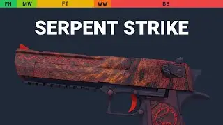 Desert Eagle Serpent Strike - Skin Float And Wear Preview