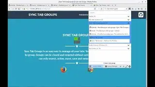 Sync Tab Groups - Browser extension for managing lots of tab