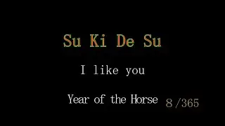 Suki desu | I like youJapanese Sounds & Phrases | 365 Days