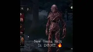 BRAND NEW VECNA SKIN IN DBD!! 😲 #strangerthings #vecna #deadbydaylight #dbd #tvseries #fyp #foryou