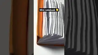 Mini notebook kaise bnaye #diy #craftboxx #craft #art #papercraft #cutepapercraft #paperinspiration