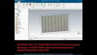 9G Slot Antenna With Grooves Waveguide #CST #ANTENNA