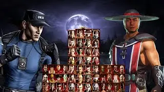 Mortal Kombat 9 Kung Lao MK11 & Stryker MODS EXPERT Tag Ladder Gameplay  @(1080p) 60ᶠᵖˢ ✔️