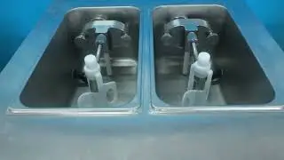 One-click thawing Oceanpower soft ice cream machine DW138TCP with stainless steel Gear pump
