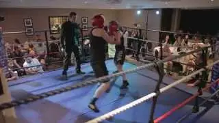 Katie Millman vs Emma Thomas - Funkin Fitness White Collar Boxing