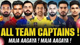 All IPL 2025 Captains Revealed! 🏏 Leadership Battles Begin 🚨 || #criczip