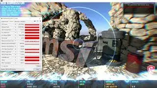 Тест MSI Radeon RX480 Gaming X в MSI Kombustor &ndash; msi-01 (burn-in mode)