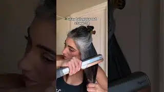 Gray hair grow out at age 30 🩶 What started as something I used to cover up has turned into one of