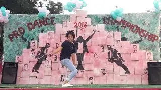Baah keya dance kiya is lerki ne | PRD Dance Championship 2018