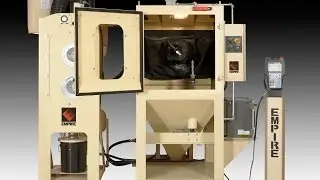 RBT36-F ROBOTIC BLAST CELL OVERVIEW W/INCREMENTAL PART ROTATION
