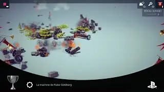 Besiege troph&eacute;e la machine de Rude Goldberg