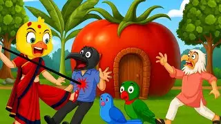 🌈 **Tony Chidiya Ka Bamboo Ka Ghar - Hindi Animated Cartoon Story for Kids**