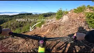 RIDING EPIC MTB TRAILS IN THE WINTER!!!!