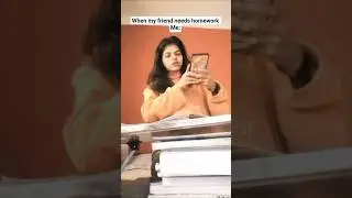 😂 relatable?! #shortsfeed #funny #homework #school #friends #viral #subscribe
