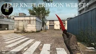 FLIP KNIFE  | CRIMSON WEB | FT