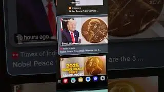 No Nobel for trump| Nobel goes to Maria Corina #trump #maria #nobelprize