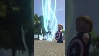 If Captain America and Thor swapped weapons in LEGO Marvel Superheroes