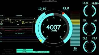 Warning, Loud! - Using Bandicam for Video Datalogging of TunerStudio  of V8 Miata with Microsquirt