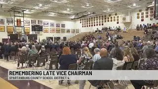 Woodruff community honors late teacher, coach, school board vice chairman